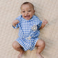 Shorts Set | Blue Gingham