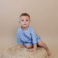 Shorts Set | Blue Gingham