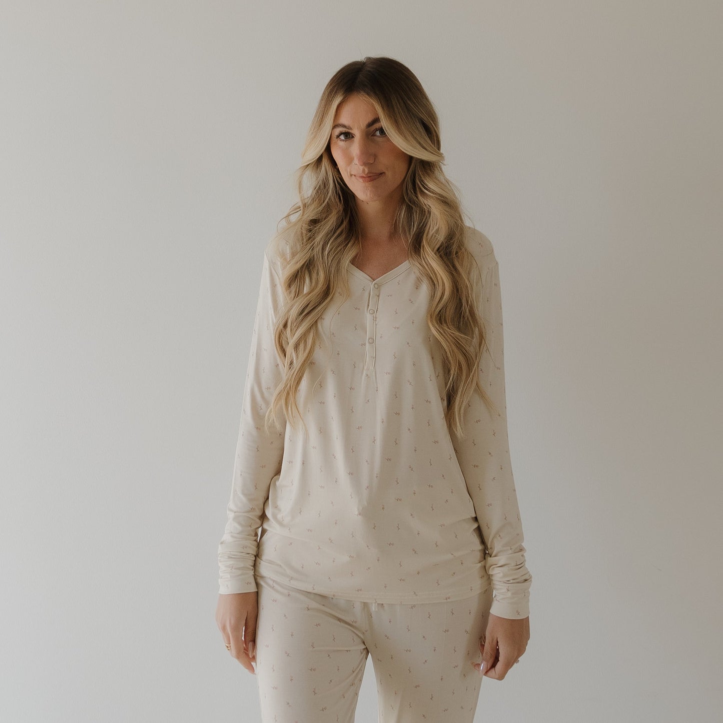 Women's Long Sleeve Bamboo Pajama | Lucy