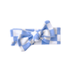 Checkered Headband | Blue