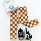 Checkered Leggings | Copper