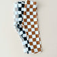 Checkered Leggings | Copper