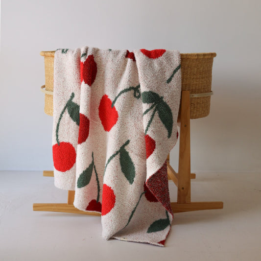 Plush Blanket | Cherry