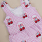 One Piece Swimsuit | Gingham Cherry