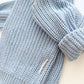 Chunky Knit Sweater | Blue