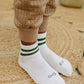 Crew Socks Striped 3 Pack