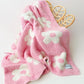Daisy Fuzzy Blanket | Pink