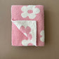 Daisy Fuzzy Blanket | Pink