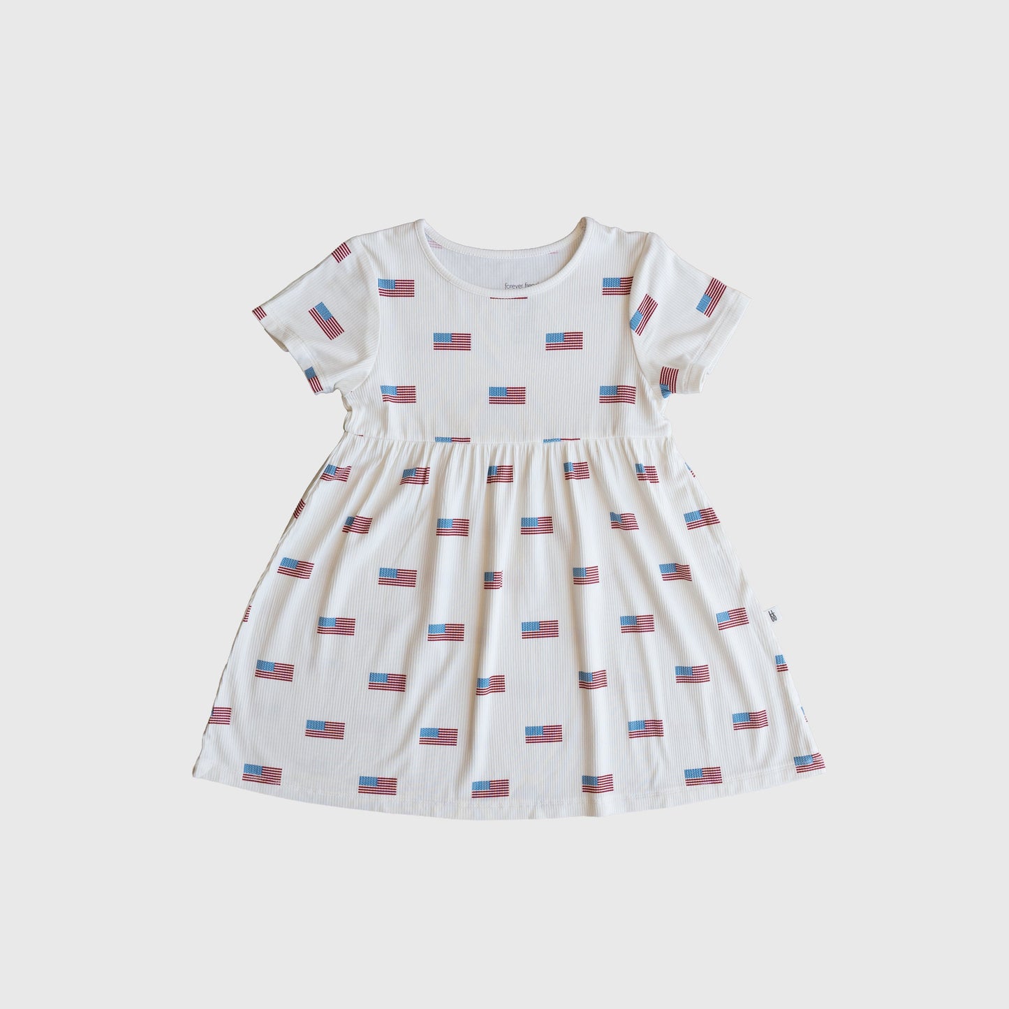 Bamboo T-Shirt Dress | Americana Ribbed