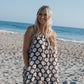 Women's Muslin Sleeveless Dress | Seashells