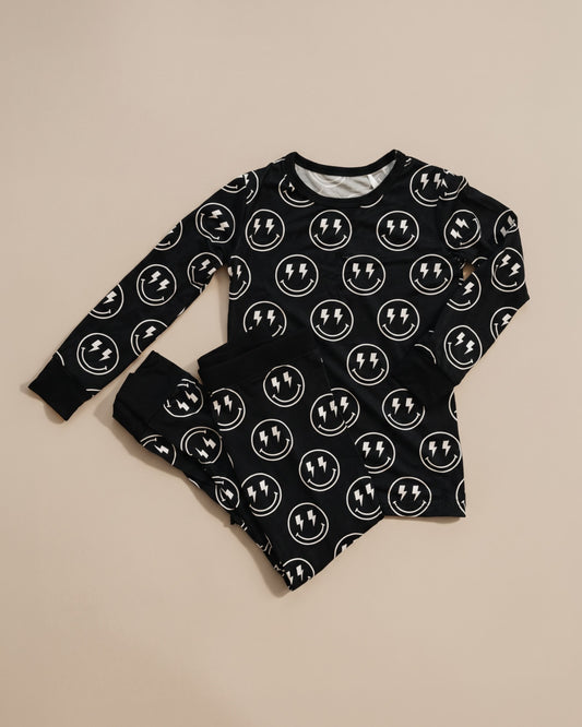 Bamboo Two Piece Set | Electric Smiley
