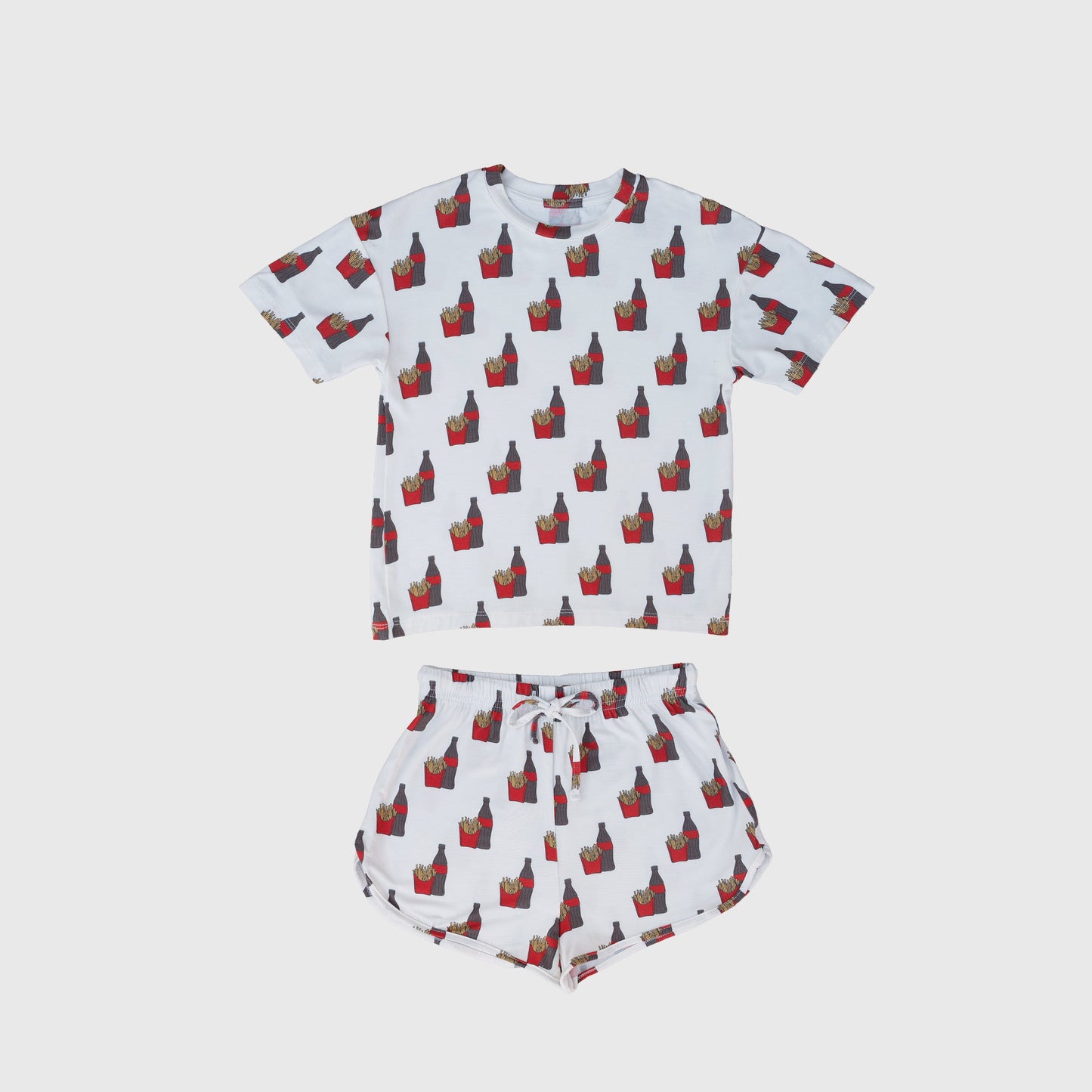 Girl's Bamboo Short Set | Fries & Cola