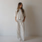 Women's Boxy Tee Lounge Set | Checkerboard
