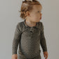 Bamboo Two Piece Pajamas | Green Flowers