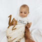 Half Birthday Organic Baby Bodysuit