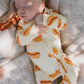 Bamboo Zip Pajamas | Hot Dogs