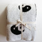 Plush Blanket | Black & White Yin Yang
