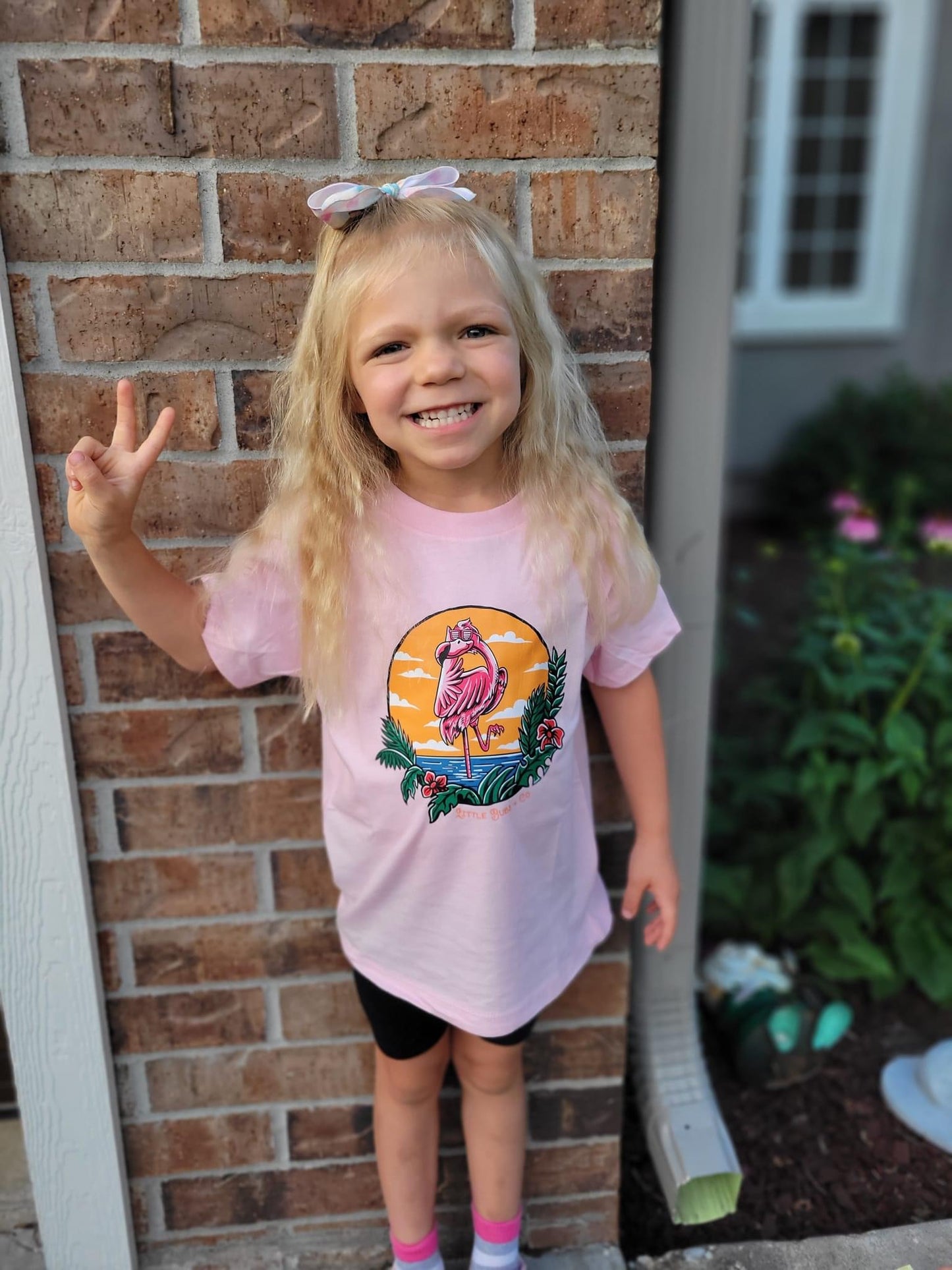 Vibin’ Flamingo Tee