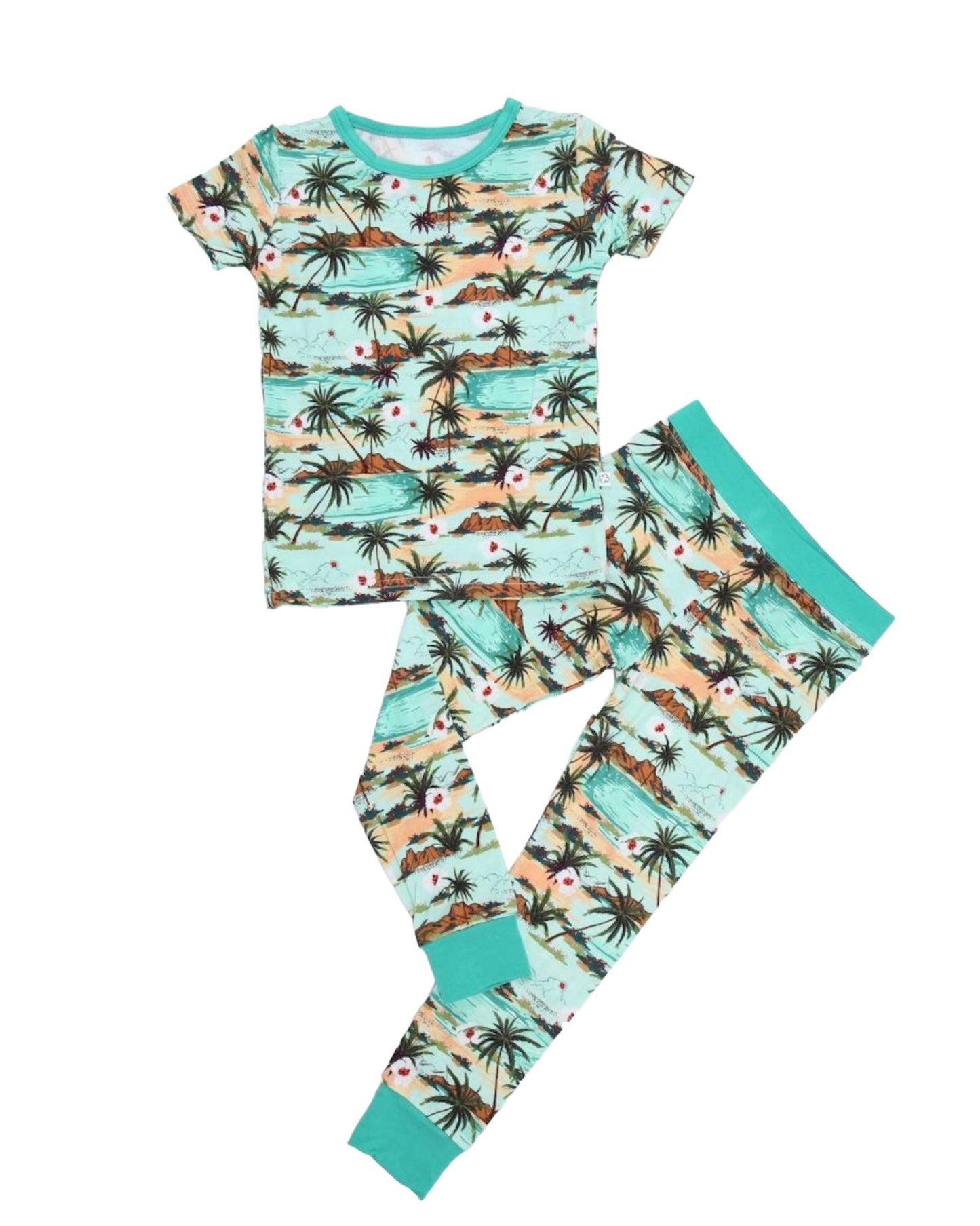 You Had Me at Aloha 2 Piece Short Sleeve Pajamas
