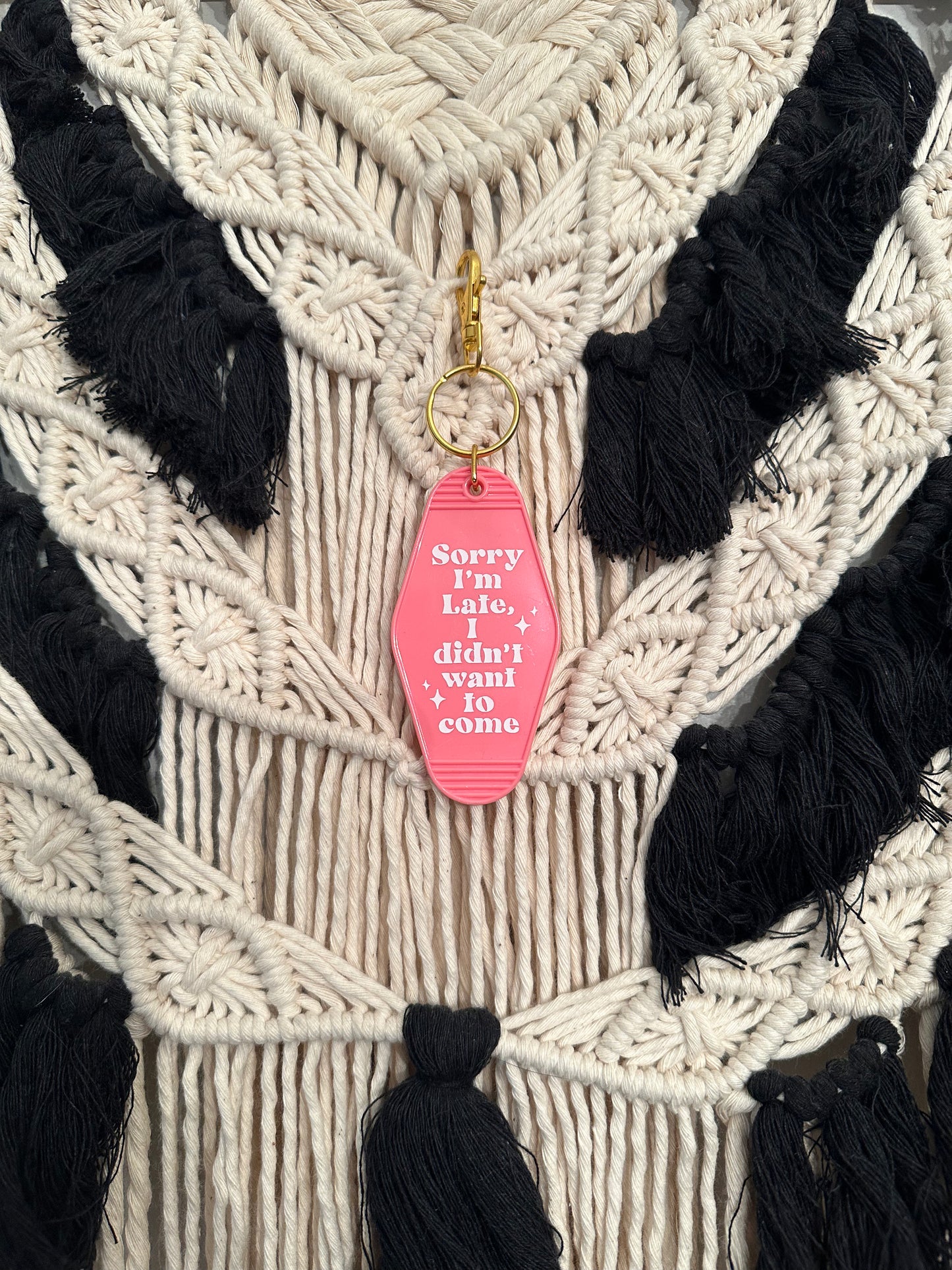 Motel Keychain
