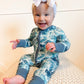 Happiness Comes in Waves Zippy Bamboo Pajamas