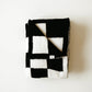 Plush Blanket  | Black & White Checkerboard