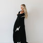 Black & White Lightning Bolt | Plush Blanket