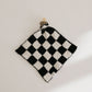 Lovey | Black & White Checkerboard