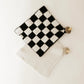 Lovey | Black & White Checkerboard