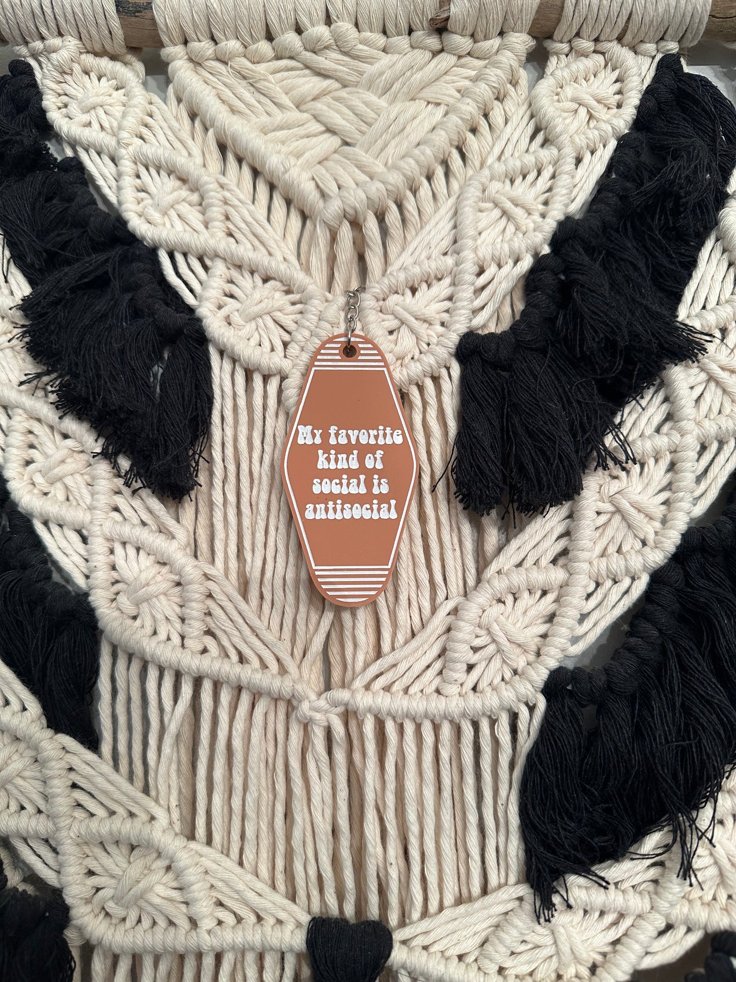 Motel Keychain