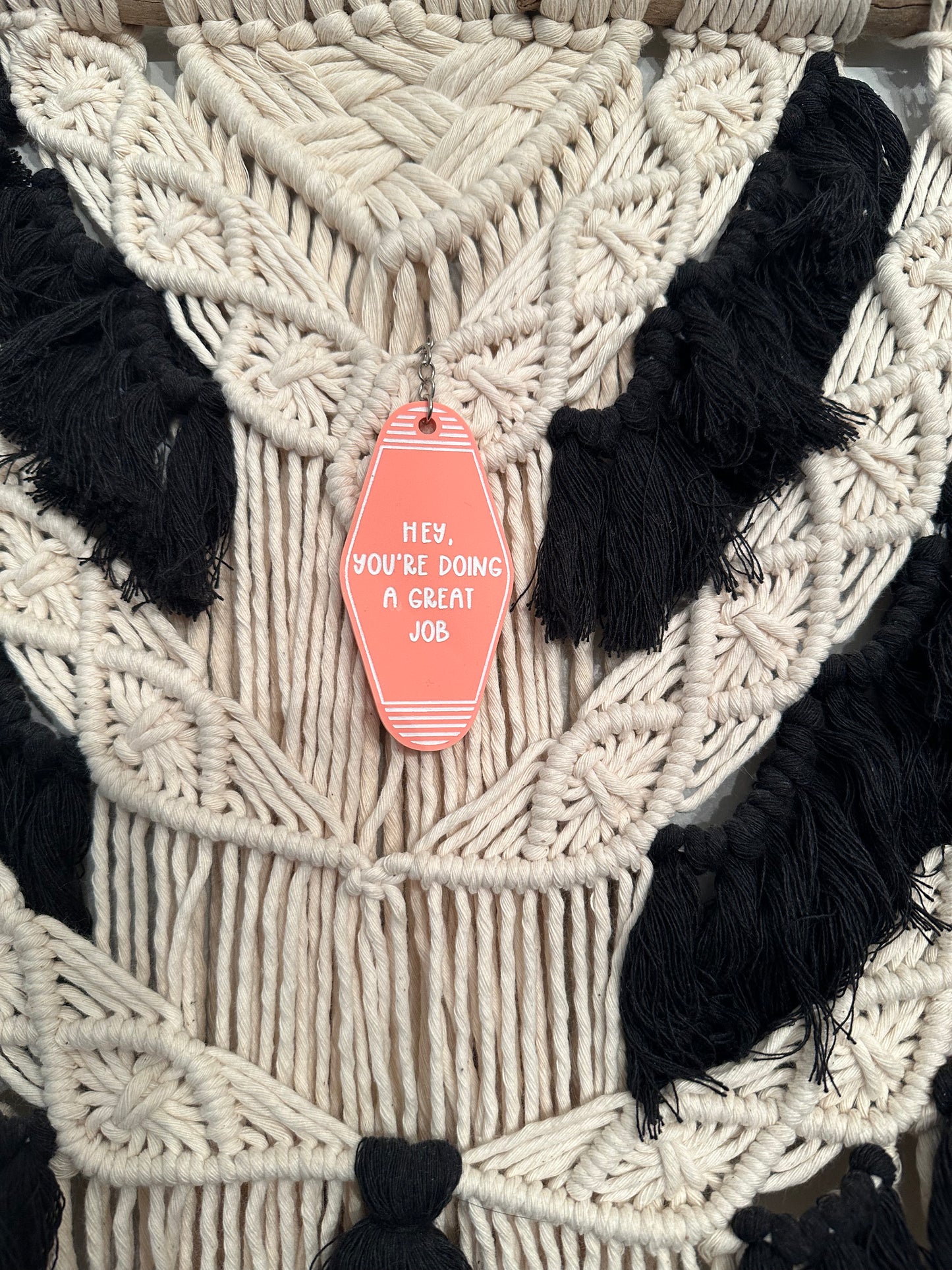 Motel Keychain