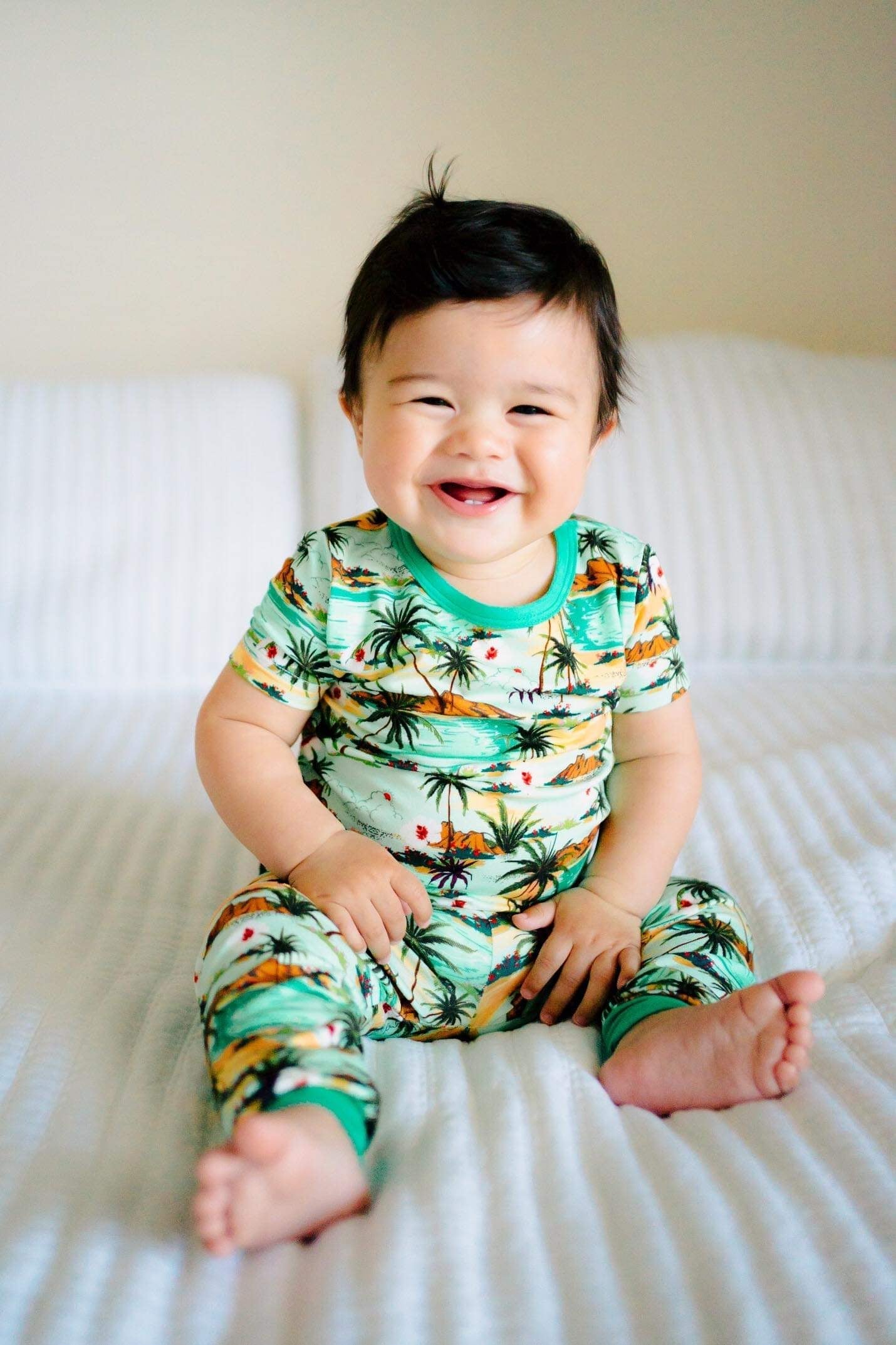 You Had Me at Aloha 2 Piece Short Sleeve Pajamas