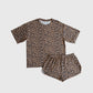 Women's Bamboo Short Set | Leopard