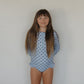 Girl's Long Sleeve Swimsuit | Sully