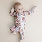Bamboo Zip Romper | Milk & Cookies