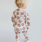 Bamboo Zip Romper | Milk & Cookies