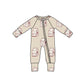 Bamboo Zip Pajamas | Milk