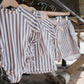 Child Rash Guard | Olive Stripe
