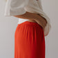 Women's Bamboo Wide Leg Pants | Cherry Red