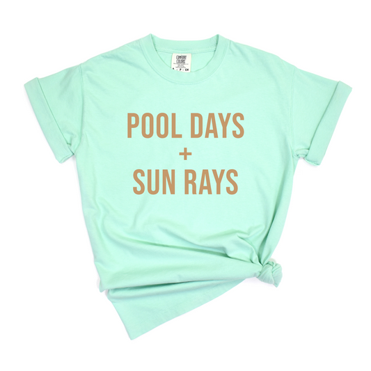 Pool Days + Sun Rays