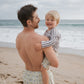 Child Rash Guard | Olive Stripe