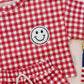 Shorts Set | Red Gingham