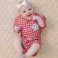Shorts Set | Red Gingham