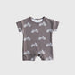 French Terry Romper | Dirt Bike