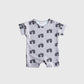 French Terry Romper | Monster Truck