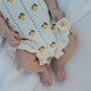 Knit Ruffle Romper | Lemon