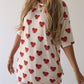 Short Sleeve Women's Bamboo Pajamas | Sad Girl
