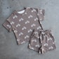 French Terry Short Set | Dirt Bike
