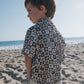 Short Sleeve Muslin Button Up | Summer Check