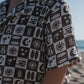 Short Sleeve Muslin Button Up | Summer Check